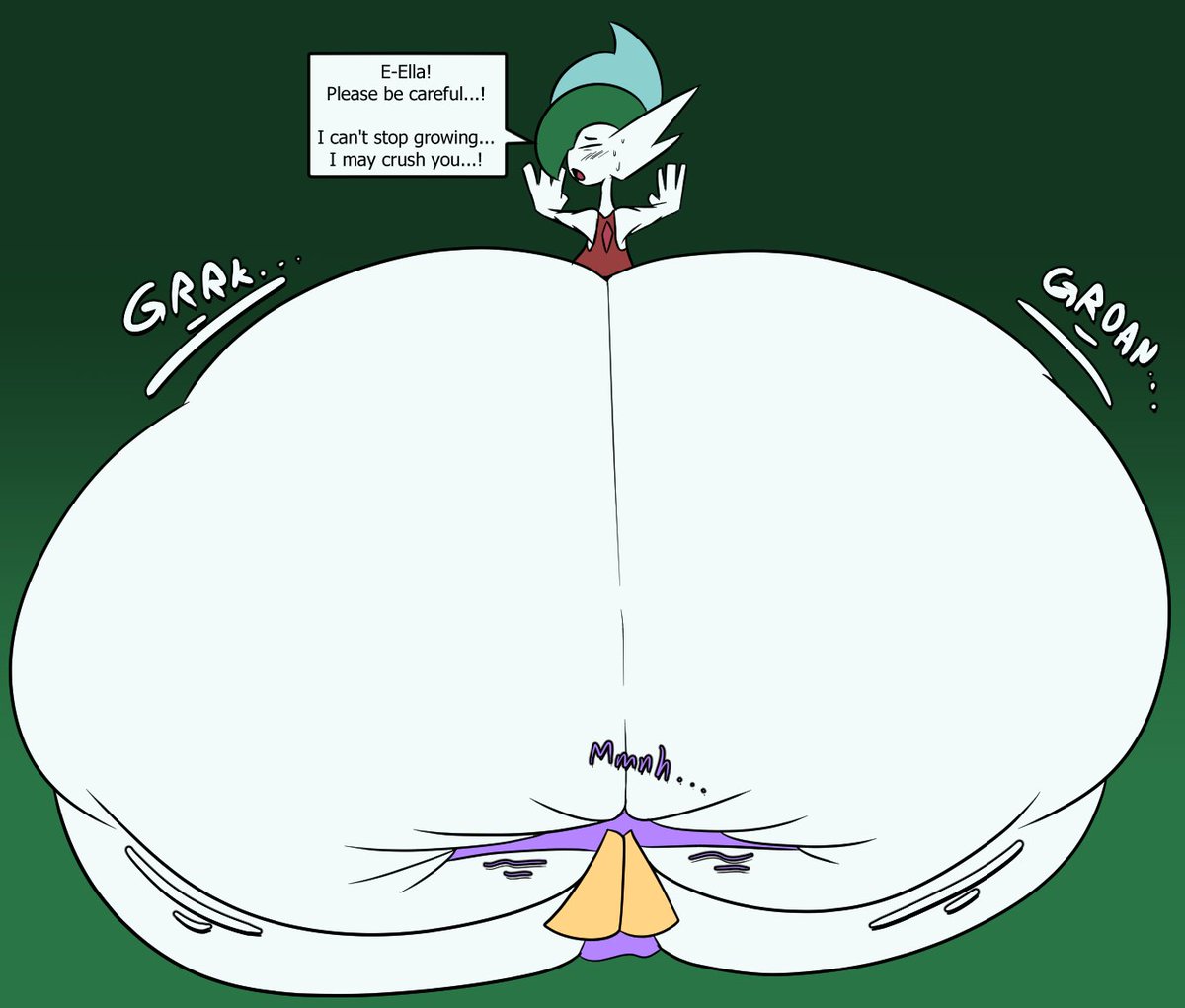 ambiguous_gender anthro ass ass_bigger_than_head ass_expansion ass_focus big_ass bubble_butt casual casual_nudity colossal_ass enormous_ass expansion face_in_ass facesitting femboy femboysub gallade gigantic_ass girly huge_ass hyper_ass large_ass lenny_(zer0264) male male/male male_only massive_ass nintendo pokémon_(species) pokemon pokemon_(species) thick_thighs thunder_thighs trap twink viddy_100 wide_hips zer0264