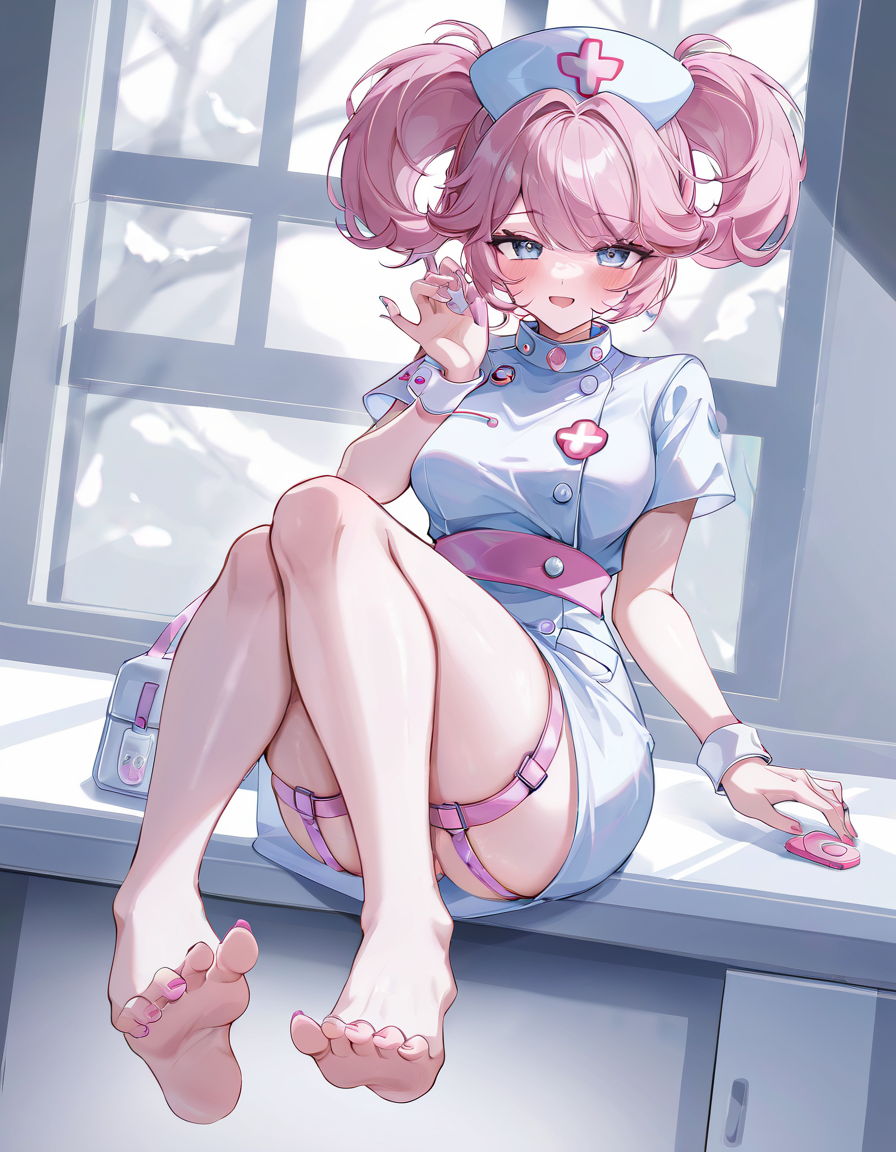 ai_generated feet nurse_joy pokemon tagme