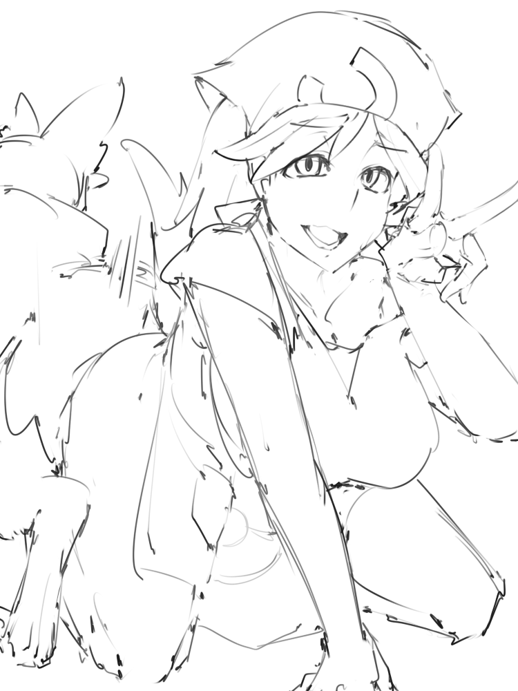 ass_to_ass bandana bestiality female line_art male_pokemon/female_human monochrome npc_trainer p_(tidoriashi) pokemon pokemon_(game) pokemon_breeder_(pokemon) pokemon_breeder_(pokemon_xy) pokemon_xy pokephilia sex sketch smile solo_focus v zoophilia