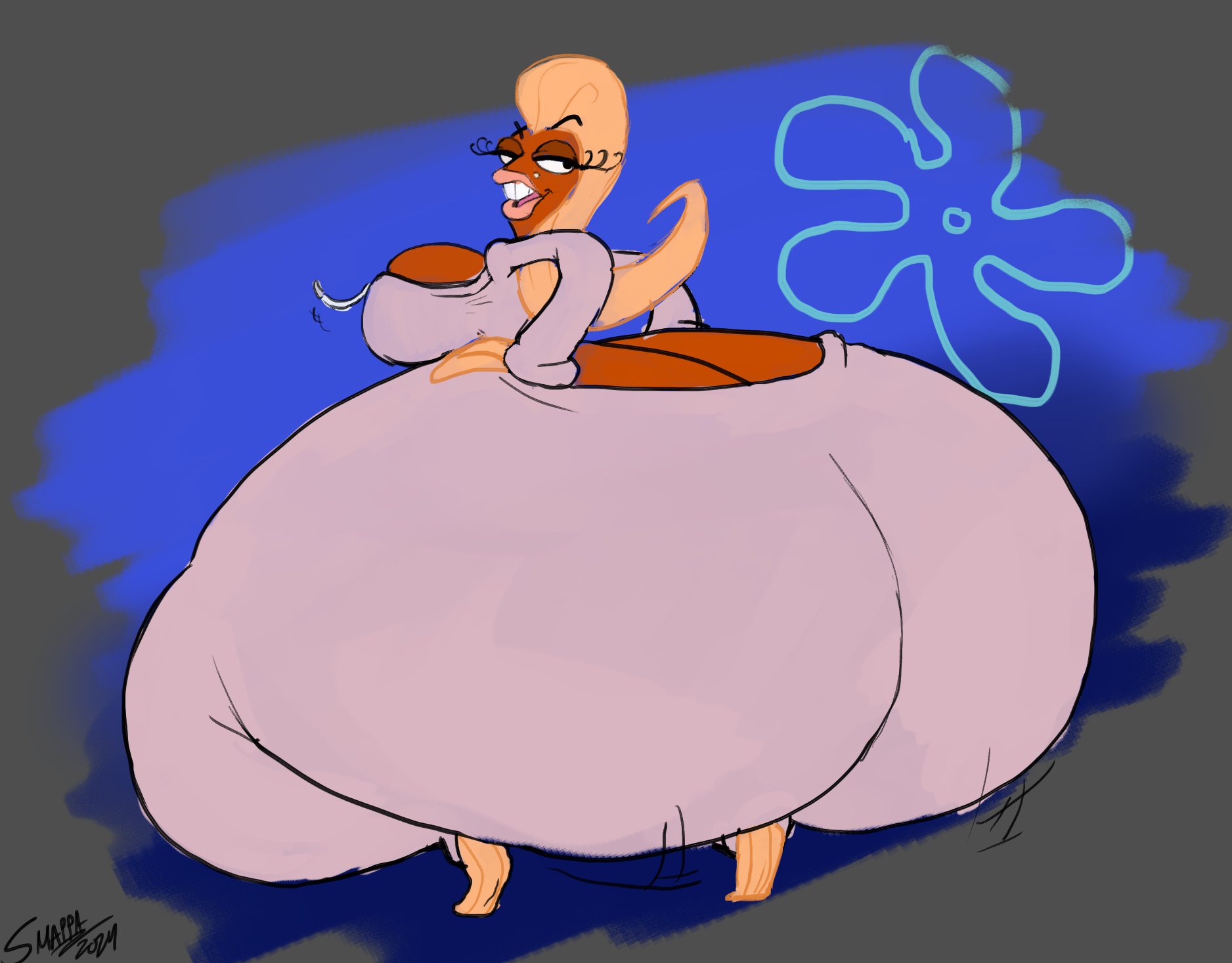 Spongebob water inflation