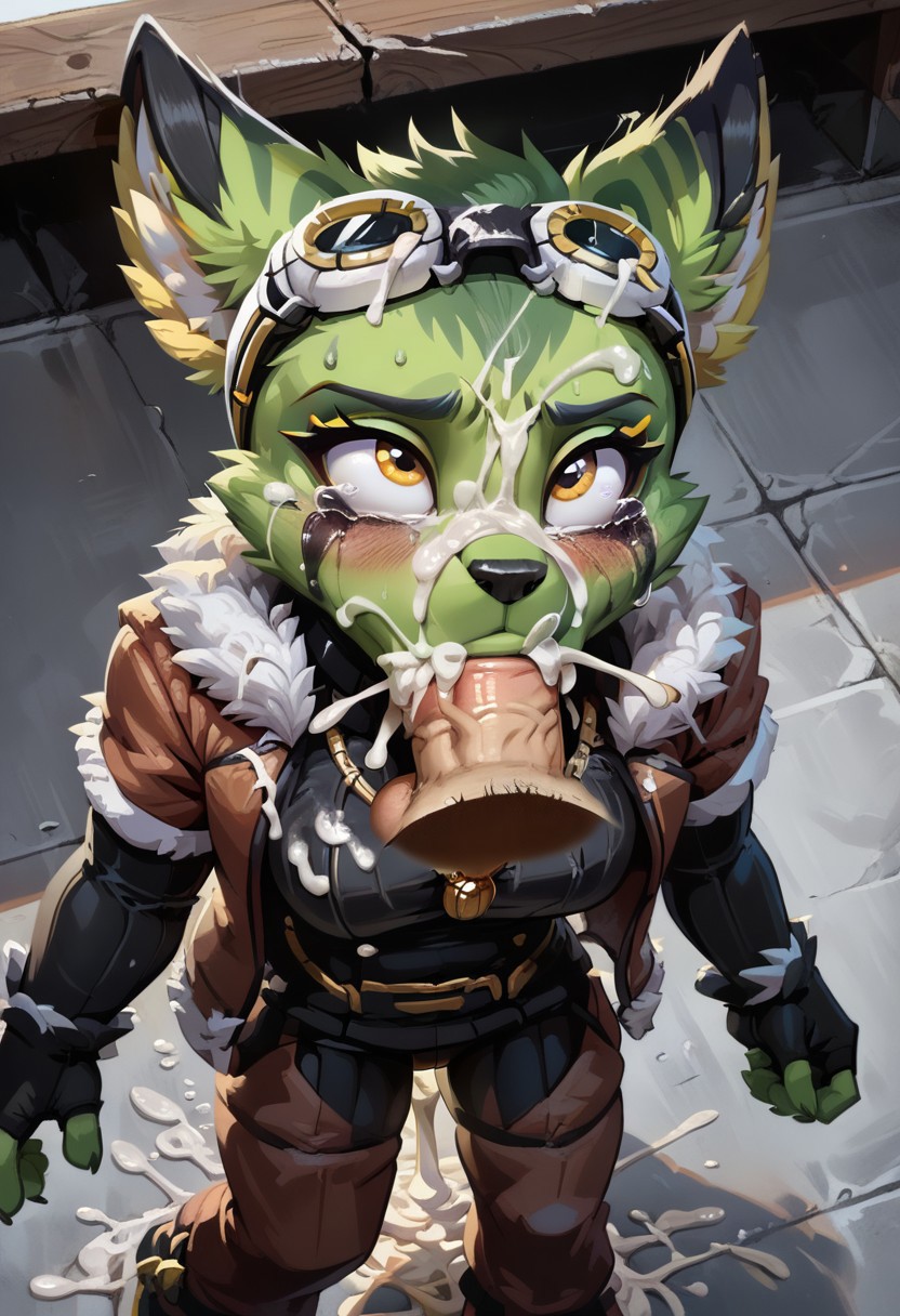 ai_generated anthro blowjob blush civitai corazon_tea cum cum_in_mouth cum_on_face feline female freedom_planet freedom_planet_2 human looking_at_viewer male realistic theworst1 video_games wildcat