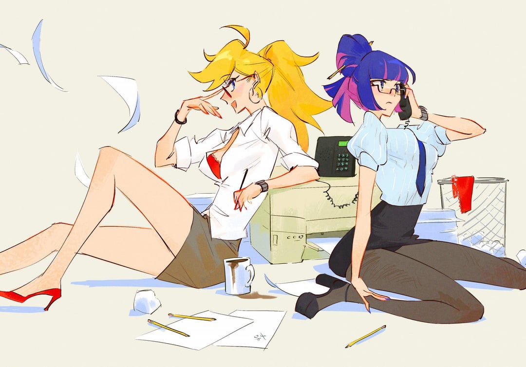 kgynh, panty & stocking with garterbelt, panty anarchy, stocking anarchy, tagme