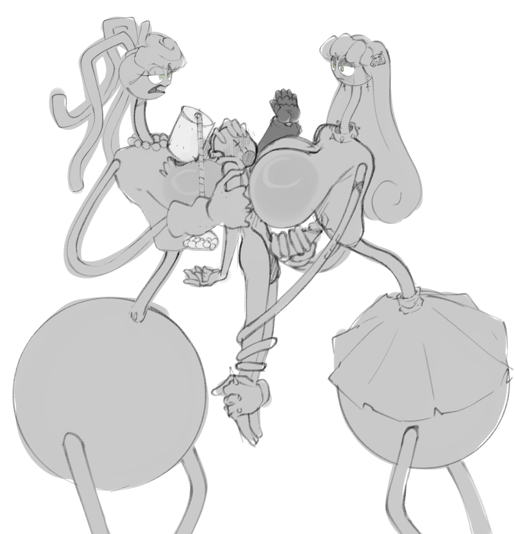 1boy, 2girls, big ass, big breasts, big butt, big penis, breasts, butcher (poppy playtime), female, fuck and suck, ghotic, goth girl, guma, male, mommy long legs, penis, player (poppy playtime), poppy playtime, protagonist (poppy playtime)