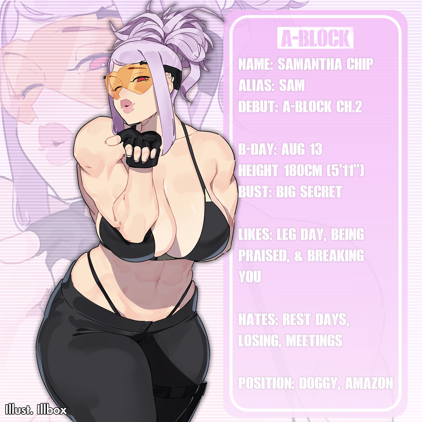 1girls, a-block (series), ass, ass bigger than head, big ass, big breasts, big thighs, breasts, breasts bigger than head, curvaceous, curvy, curvy figure, digital media (artwork), fat ass, female, hips, hourglass figure, huge ass, huge breasts, huge thighs, illboxart, large ass, large breasts, large thighs, legs, mature, mature female, plump ass, plump breasts, plump thighs, samantha chip, slim waist, thick, thick ass, thick hips, thick legs, thick thighs, thighs, thighs bigger than head, voluptuous, waifusplit, waist, wide ass, wide hips, wide thighs