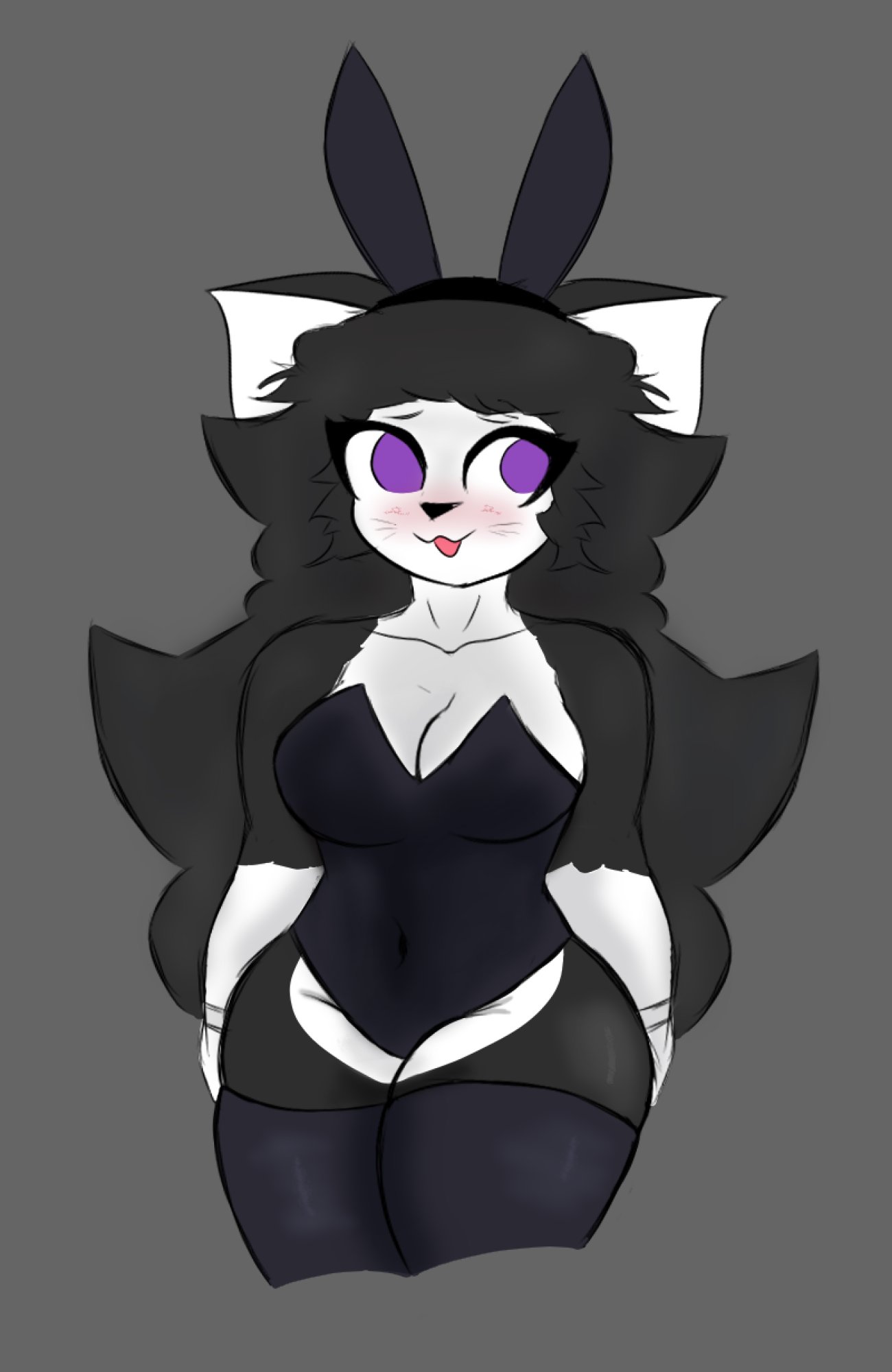 1girls, blush, breasts, bunnysuit, cassie the cat, cassiebucks, cleavage, female, female only, item asylum, leotard, roblox, roblox game, sammydrawz066, tagme, thick thighs, thighhighs, thighs