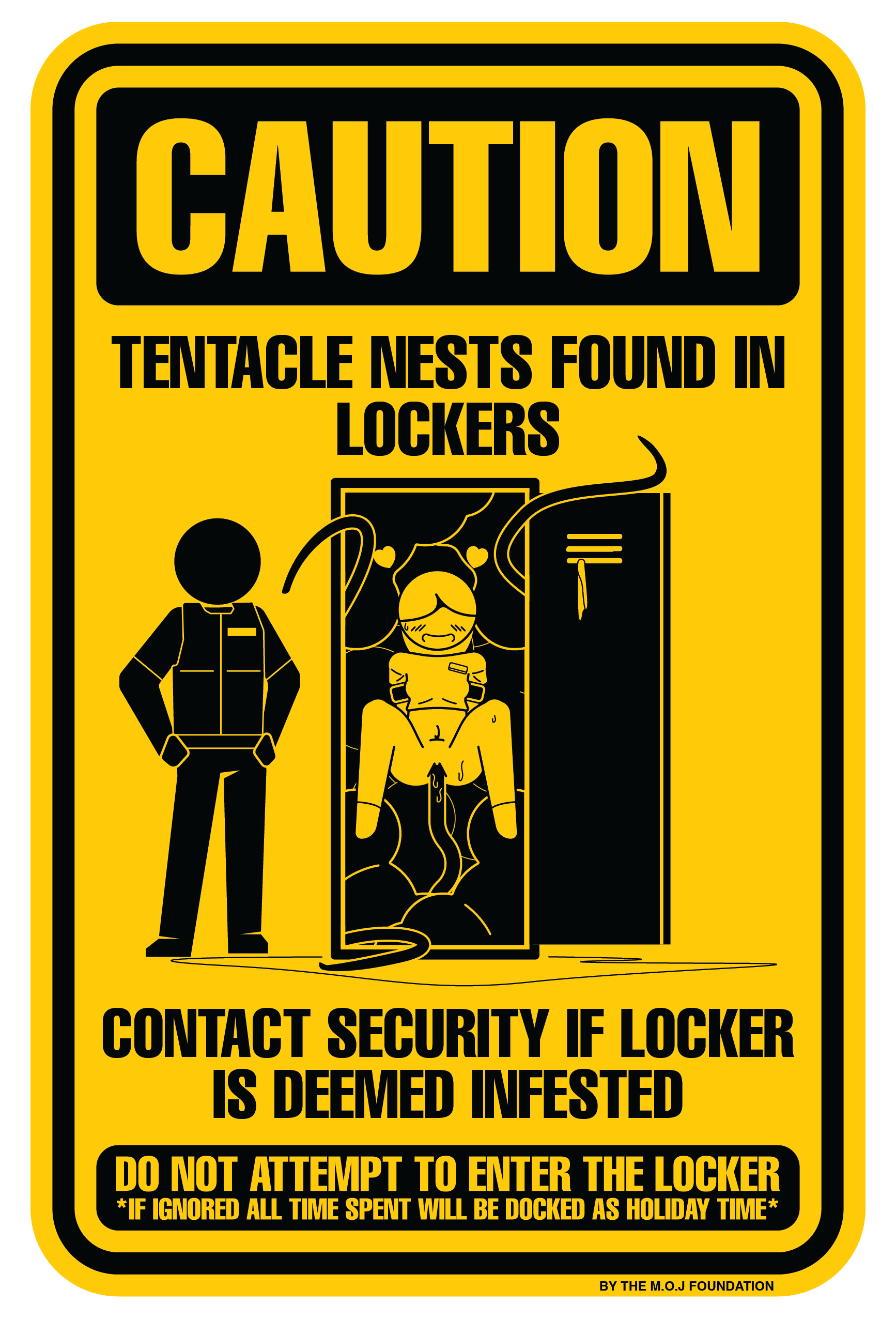 caution_sign female pictogram sign tentacle tentacle_locker