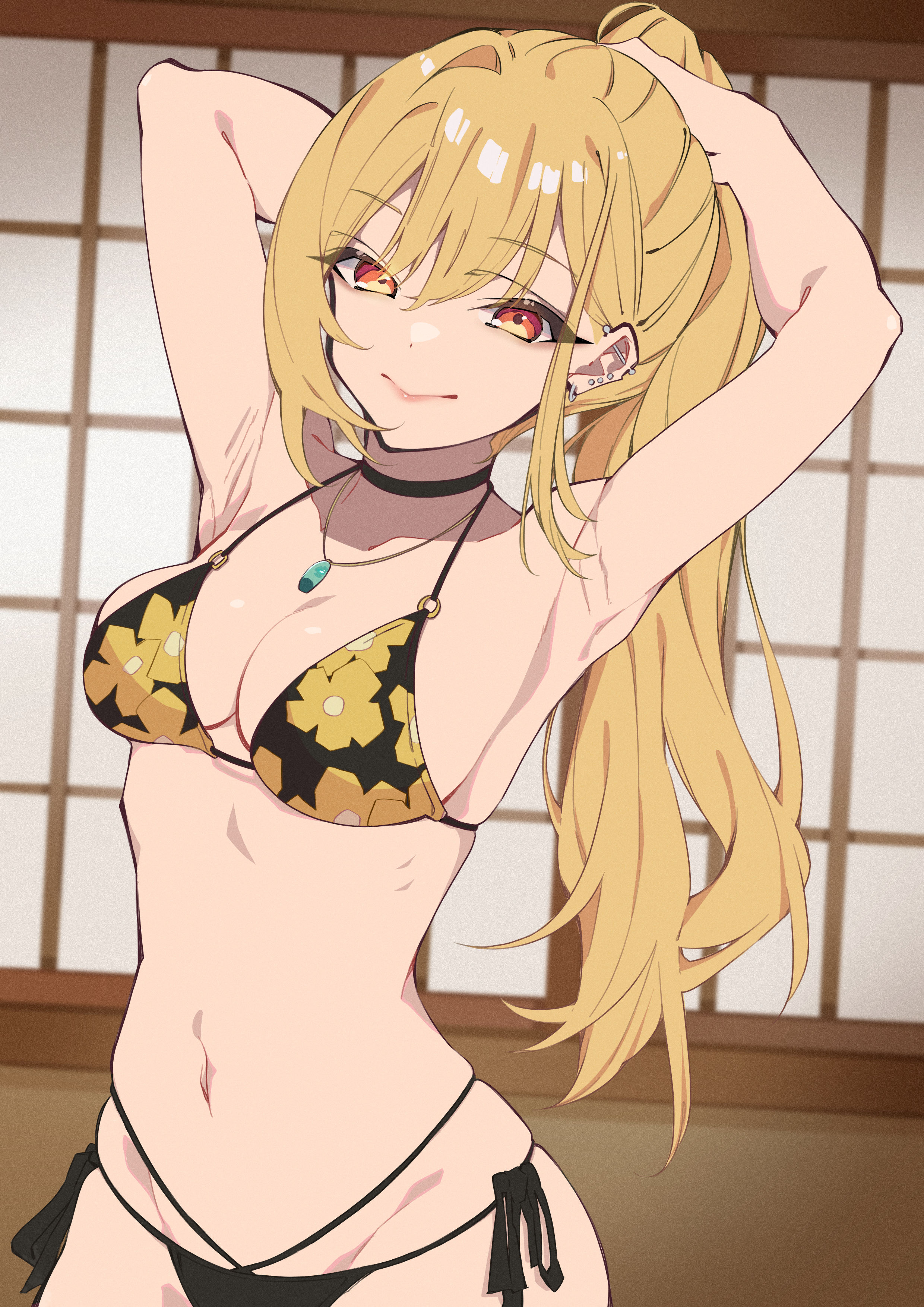 1girls, female, female only, gyaru, human, kitagawa marin, mekato, solo, sono bisque doll wa koi wo suru, tagme, young female, younger female