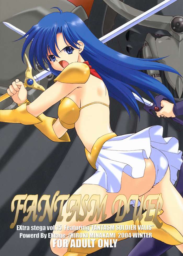 blue_hair clothing panties skirt tagme the_fantasm_soldier valis yuko_ahso