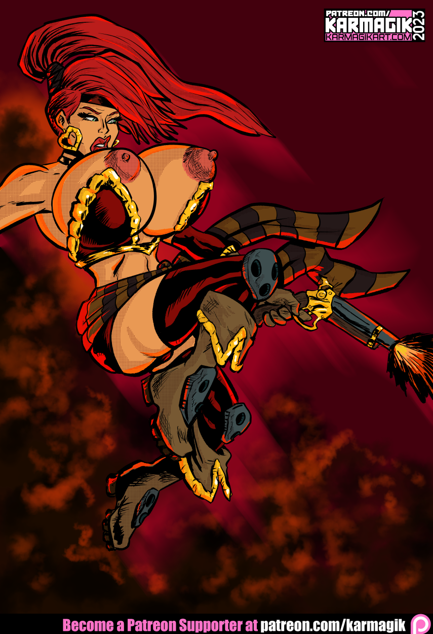 1girls ass battle_chasers big_ass big_breasts breasts bust busty chest curvaceous curvy curvy_figure digital_media_(artwork) female female_focus hips hourglass_figure huge_ass huge_breasts human karmagik large_ass large_breasts legs light-skinned_female light_skin mature mature_female red_hair red_monika slim_waist thick thick_hips thick_legs thick_thighs thighs voluptuous waist wide_hips