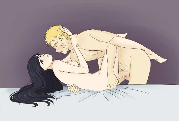 black_hair blonde_hair female gypsy-tea human husband_and_wife hyuuga_hinata male naruto naruto_shippuden opal-tea sex straight uzumaki_naruto