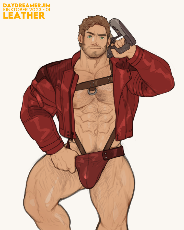 abs bara biceps bulge daddy daydreamerjim guardians_of_the_galaxy male male_nipples male_only manly marvel marvel_cinematic_universe marvel_comics muscular_male nipples pecs peter_quill starlord underwear