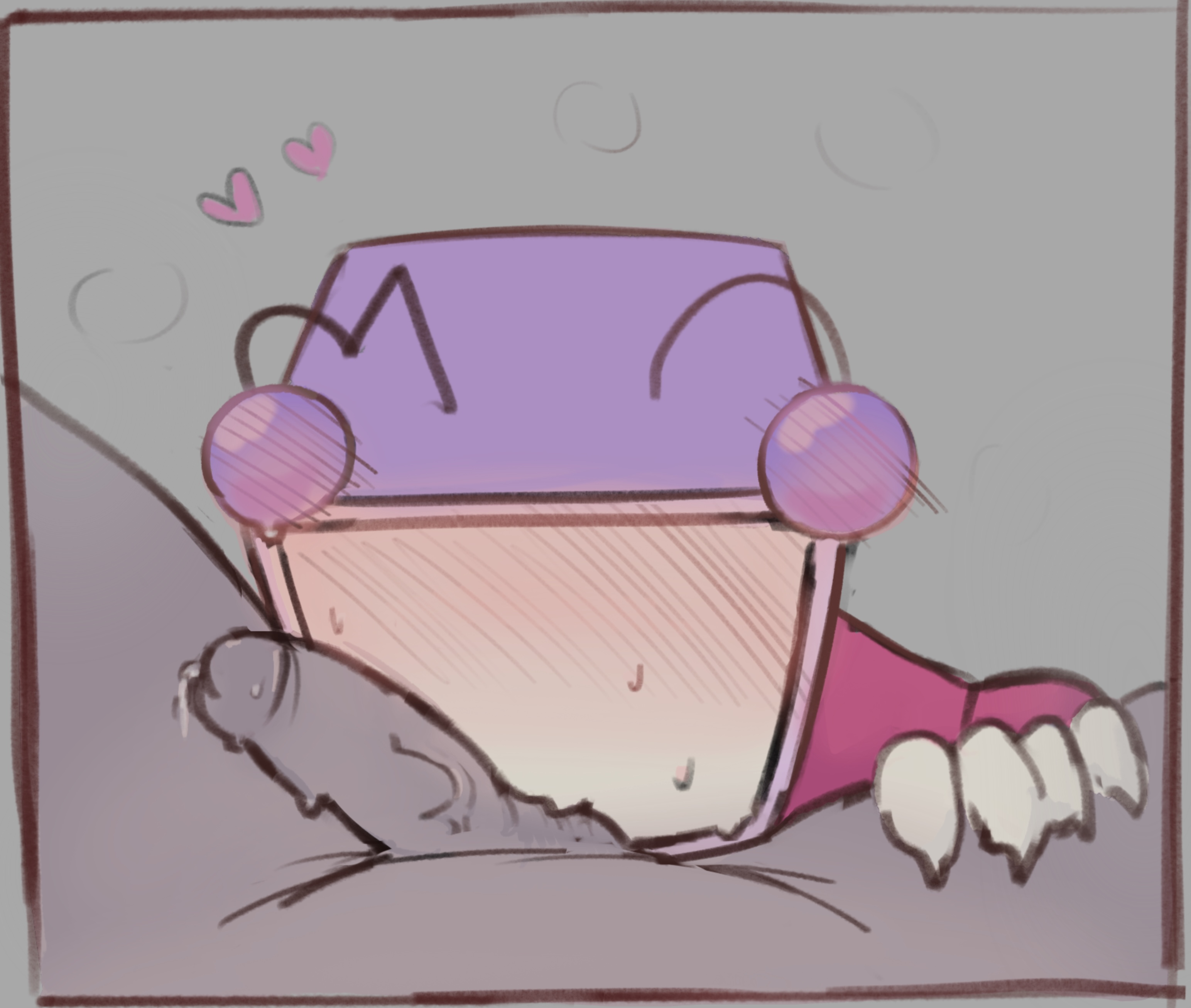 anthro, balls sucking, deltarune, deltarune chapter 3, male/male, precum, sarrwrr, tagme, tenna (deltarune)