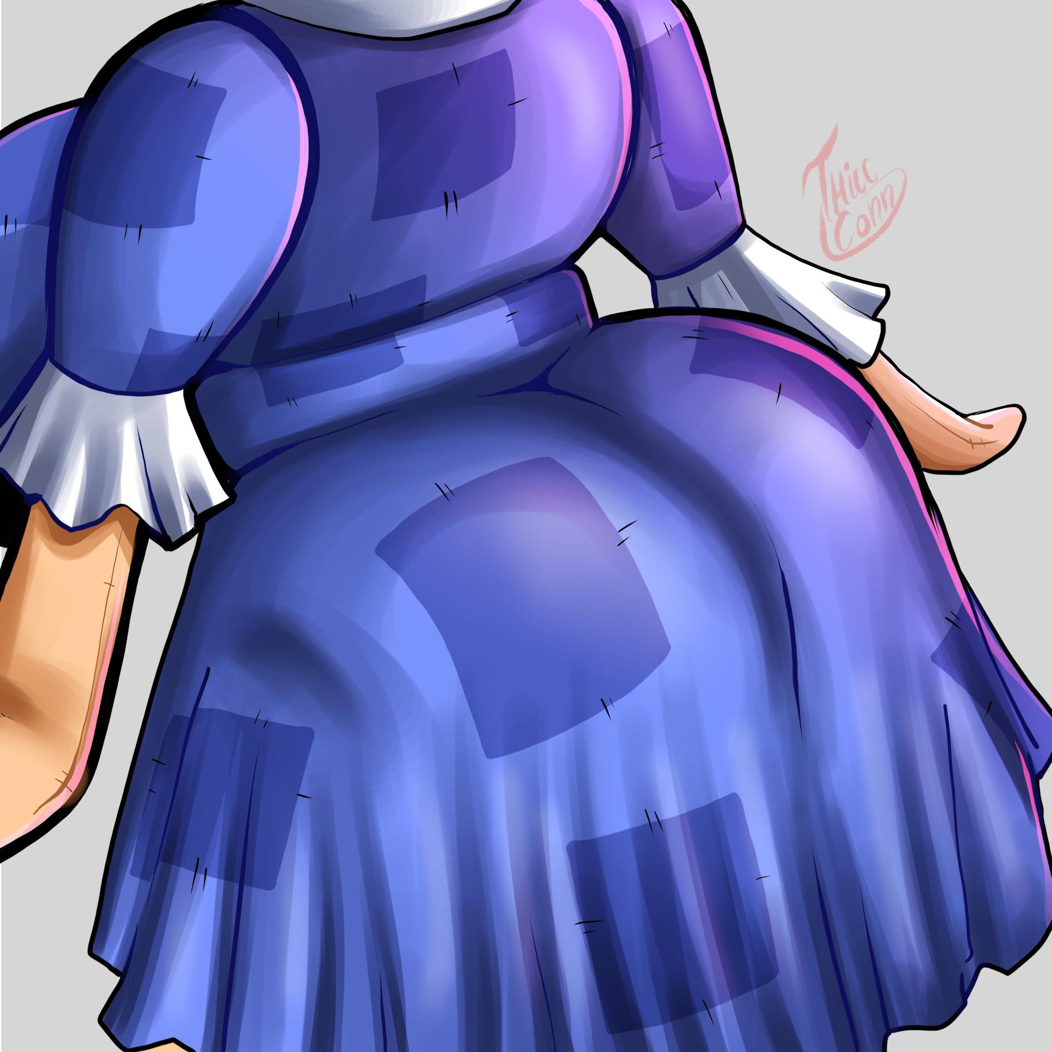 1girls, ass, ass up, back view, big breasts, breasts, bubble ass, bubble butt, busty, connthicc, dat ass, dumptruck ass, enormous ass, fat ass, female, female only, giant ass, gigantic ass, huge ass, huge breasts, large ass, massive ass, ragatha (the amazing digital circus), the amazing digital circus, voluptuous, voluptuous female