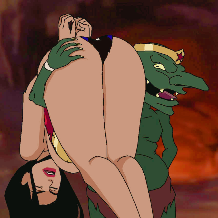 bondage captured diana_prince goblins justice_league superheroine wonder_woman wonder_woman_(series)