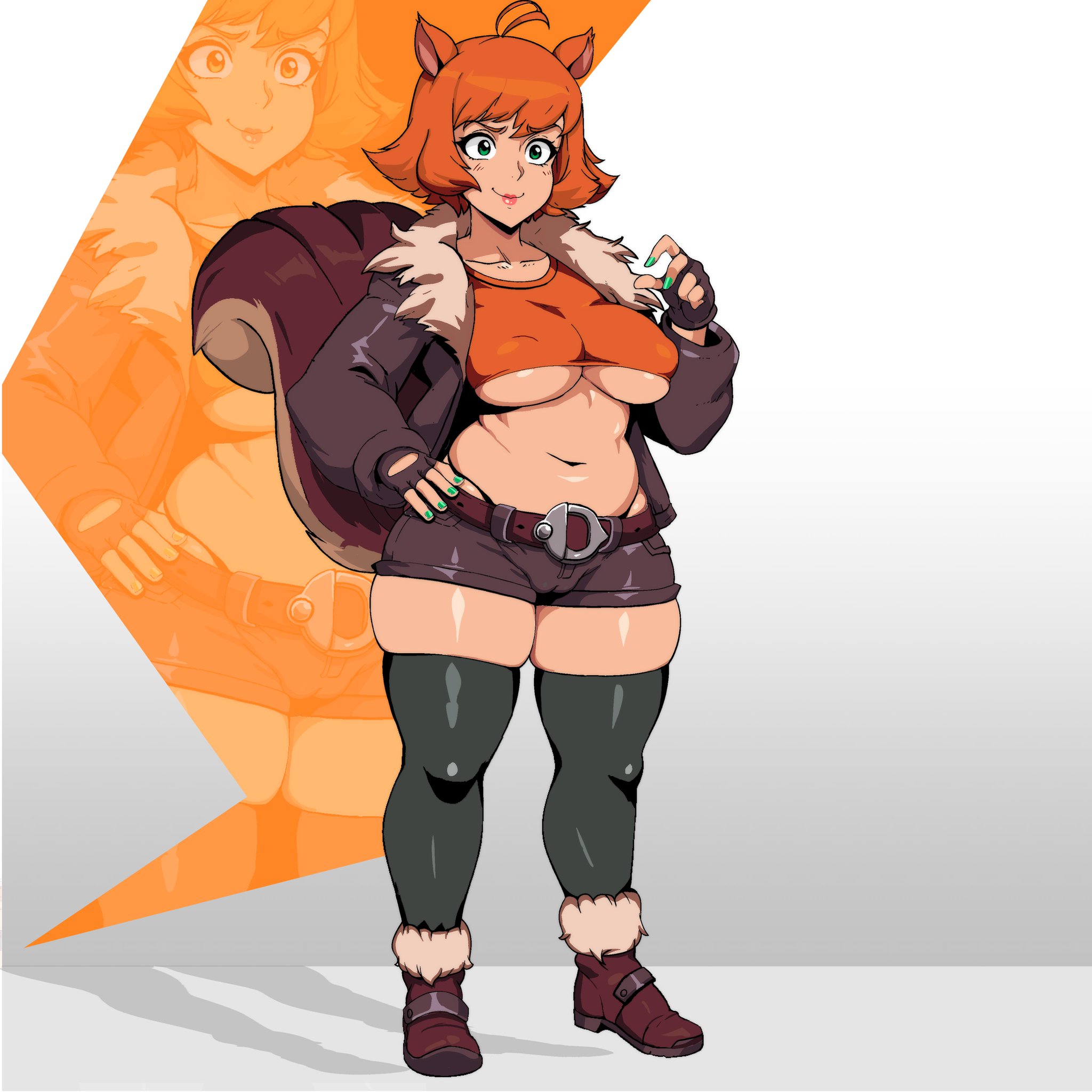 1girls, 2d, ass, avengers, big ass, big breasts, breasts, bust, busty, chest, clothed, clothed female, curvaceous, curvy, curvy figure, digital media (artwork), doreen green, female, hips, hourglass figure, huge ass, huge breasts, large ass, large breasts, legs, marvel, marvel comics, marvel rivals, mature, mature female, mutate (marvel), new avengers, plump, plump ass, plump breasts, plump thighs, slim waist, squirrel girl (marvel rivals), squirrel girl (marvel), sunny di, thick, thick hips, thick legs, thick thighs, thighs, voluptuous, waist, wide hips