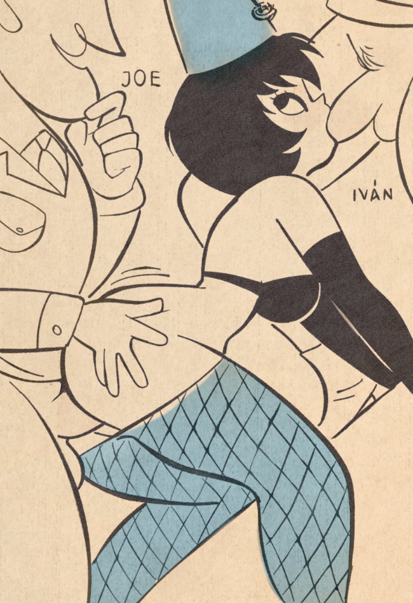 1girls 2boys 2d 2d_(artwork) 5_fingers absurd_res all_fours ambiguous_penetration arched_back armwear ass ass_grab ass_squeeze athletic athletic_female balls bare_ass bare_back bare_midriff bare_shoulders bent_over big_ass big_breasts big_butt big_thighs black_and_white black_armwear black_bra black_eyes black_hair black_hair_female black_topwear bob_cut bottomless bottomless_female bottomless_male bottomwear bottomwear_down bra breasts bubble_ass bubble_butt butt_grab butt_squish clothed_sex clothes clothing curvaceous curvy curvy_body curvy_female curvy_figure dat_ass digital_drawing_(artwork) digital_media_(artwork) doggy_style dominant dominant_male erect_penis erection exposed exposed_ass exposed_midriff exposed_penis exposed_shoulders exposed_torso eyeless_male face_fucking female female_focus femsub fishnet fishnet_clothing fishnet_legwear fishnet_pantyhose fishnets fit fit_female from_behind from_behind_position from_front_position fucked_from_behind genitals hand_on_another&#039;s_ass hips hourglass_figure huge_thighs human human_only irrumatio jacket jucika kneeling_female kneeling_oral_position legwear looking_back looking_back_at_partner male maledom midriff monochrome motion_lines movement_lines newguy1091 on_floor on_ground on_knees open_mouth open_smile oral oral_penetration oral_sex pantyhose pantyhose_pull penetration penetration_from_behind penis penis_in_mouth pubes pubic_hair pusztai_p&aacute;l sex sex_from_behind short_hair short_hair_female side_view sideboob simple_background skin_tight skindentation slim_waist smile smiling smiling_at_partner spitroast squeezing squeezing_butt standing standing_doggy_style standing_sex submissive submissive_female sucking sucking_penis taken_from_behind thick_thighs threesome thrusting thrusting_into_mouth tie tight_clothing tights topwear trio unseen_male_face upper_body white_background wide_hips