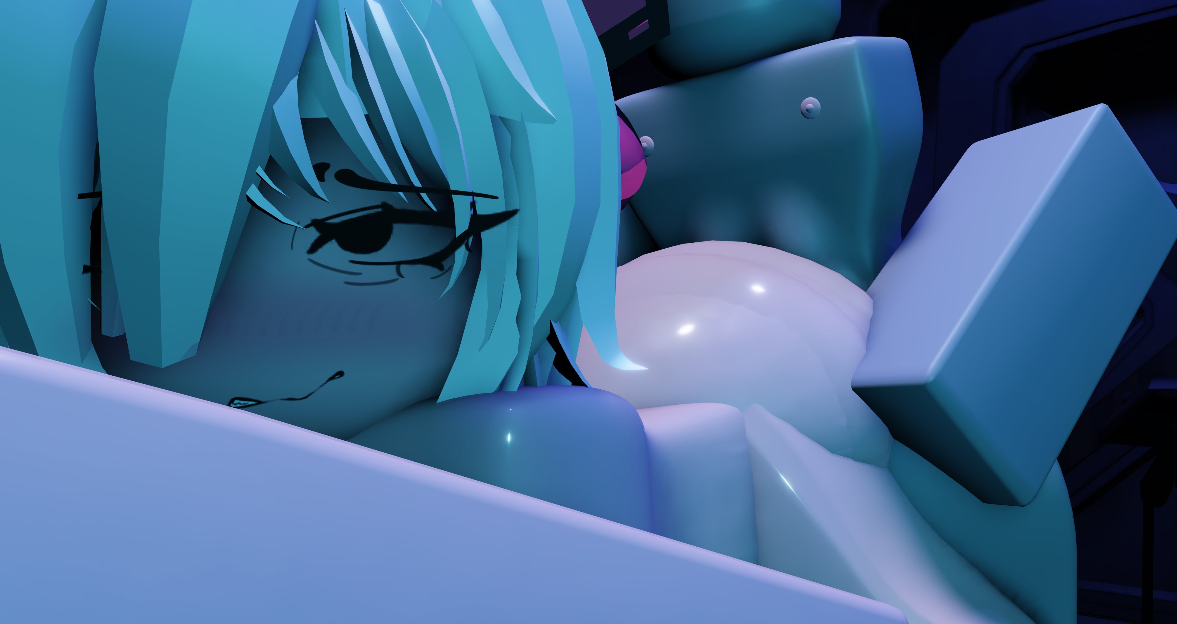 1boy, 1girls, 3d, ass, bent over, big ass, blush, dr. xenon (tdx), faceless male, from behind, male nipples, nipples, roblox, roblox game, robloxian, sex, straight, tagme, tower defense x, wawa rr34