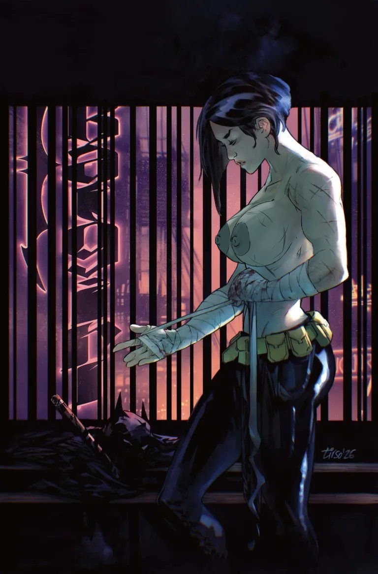 abs, ass, athletic, athletic female, batgirl, batgirl (cassandra cain), batman (series), big ass, big boobs, big breasts, big butt, big tits, boobs, boobs out, breasts, breasts out, butt, cassandra cain, dc, dc comics, fat ass, fat butt, female, female focus, female only, muscular, muscular biceps, muscular female, no bra, nuckienuckie, shirtless, short hair, superheroine, thick ass, thick butt, tits, tits out