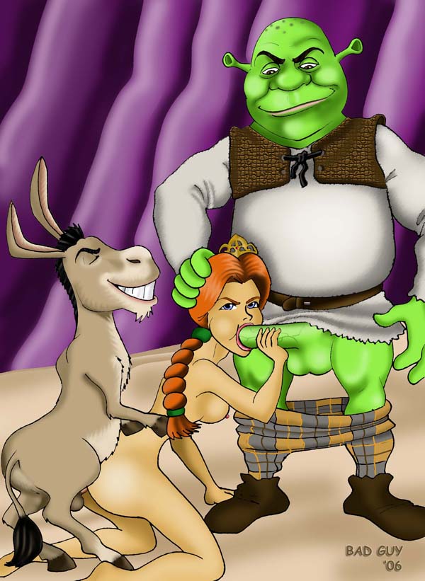 2006 bad_guy donkey donkey_(shrek) dreamworks equine fur human human_fiona mammal nipples ogre princess_fiona princess_fiona_(human) shrek shrek_(film) shrek_(series) zoophilia