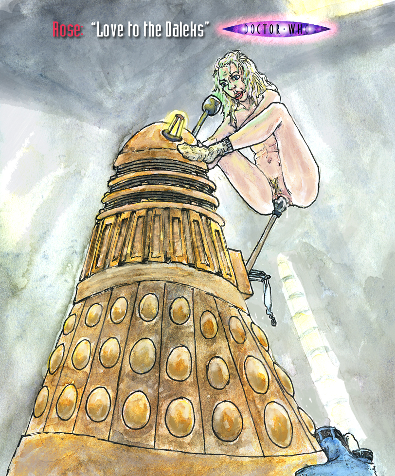 alien alien/human billie_piper blonde blonde_female blonde_hair blonde_hair_female dalek doctor_who female girl human insertion naked naked_female nude nude_female nudity penetration rose_tyler sex socks socks_only tagme