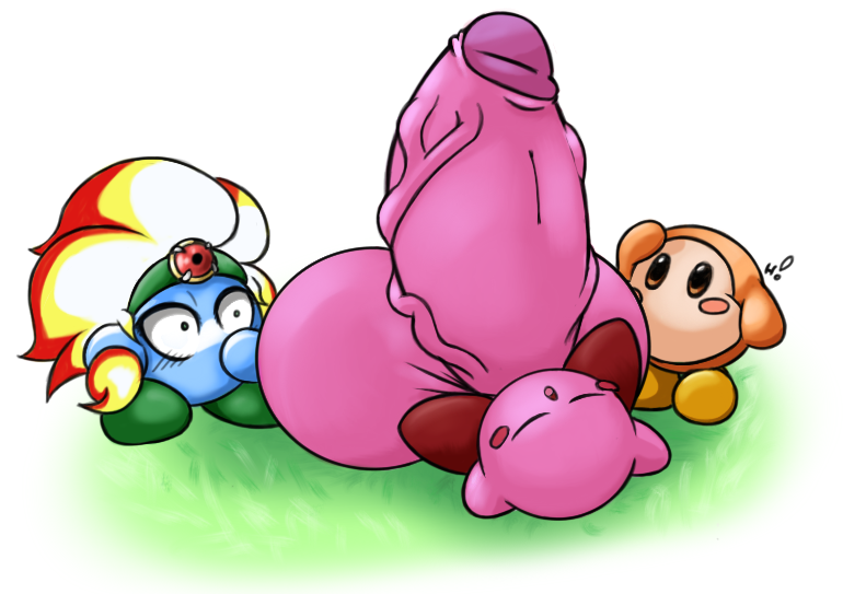 asleep ball_with_hyper_features burning_leo enormous_balls enormous_penis enormous_testicles erect_penis erection hollymollyarts huge_balls huge_cock huge_testicles hyper hyper_balls hyper_genitalia hyper_penis hyper_testicles kirby kirby_(series) laying_on_back looking_at_penis massive_balls massive_penis nintendo penis_bigger_than_body shocked shocked_expression shocked_eyes sleeping veiny veiny_penis waddle_dee waddling_head