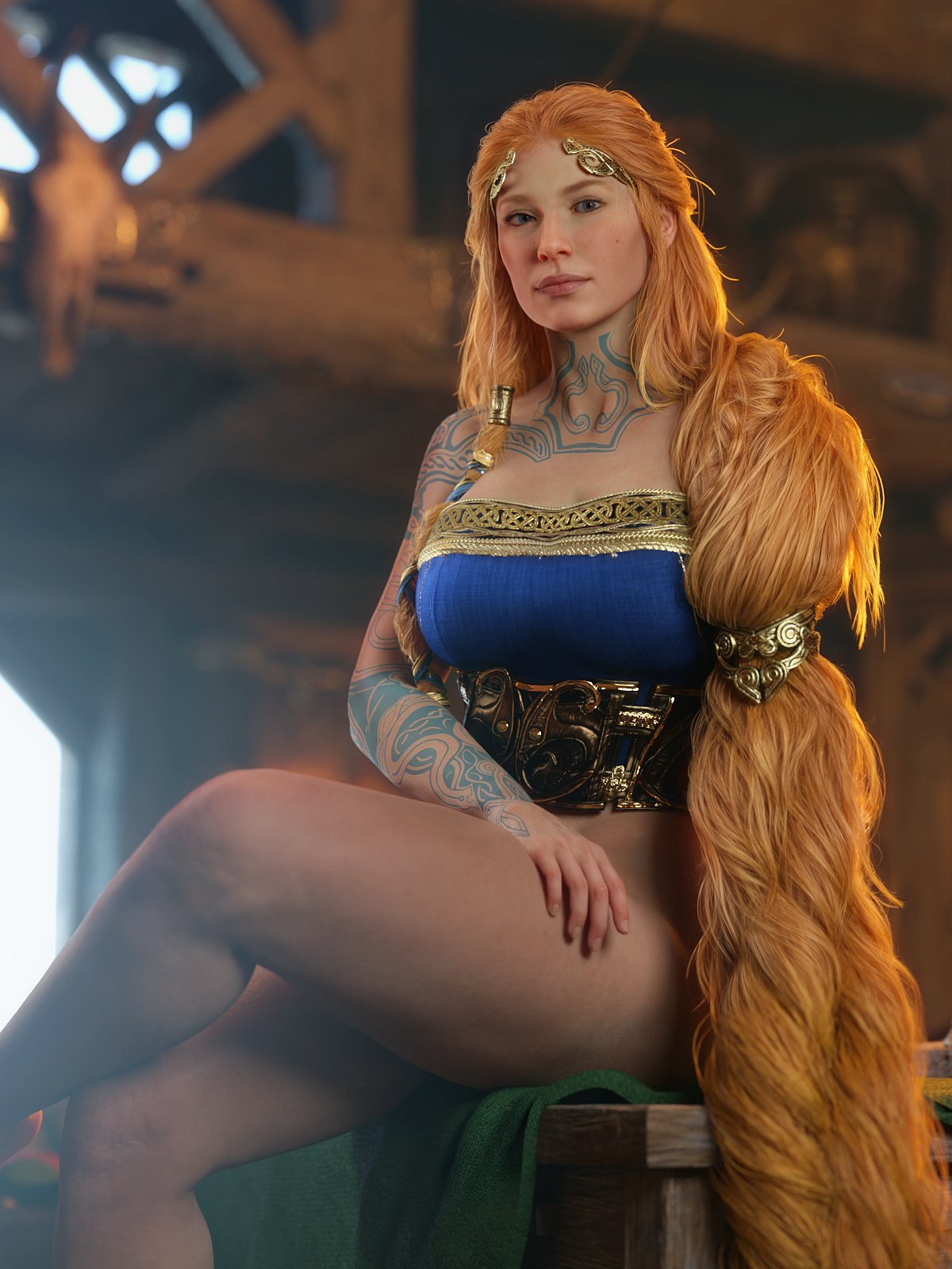 1girls 3d aesir_(norse_mythology) ass big_ass big_breasts big_thighs blonde_hair blue_eyes bottom_heavy breasts bust busty chest curvaceous curvy curvy_figure deity european_mythology female female_focus god god_of_war god_of_war_ragnarok goddess hips hourglass_figure huge_ass huge_breasts huge_thighs large_ass large_breasts large_thighs legs light-skinned_female light_skin long_hair mature mature_female milf mother mythology norse_mythology norse_runes santa_monica_studio sif_(god_of_war) sony_corporation sony_interactive_entertainment thick thick_hips thick_legs thick_thighs thighs top_heavy voluptuous voluptuous_female waist wide_ass wide_hips wide_thighs word2