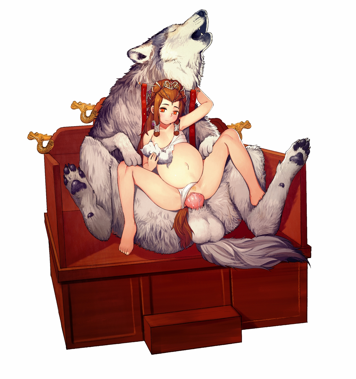 bestiality, breastfeeding, breasts, clothing, dungeon and fighter, dungeon fighter online, family, female, feral on female, happy, human, human mother baby animal, interspecies pregnancy, monamin, mother, panties, pregnant, pubic hair, sex, smile, thomas hewitt, vega erje von philasia, zoophilia