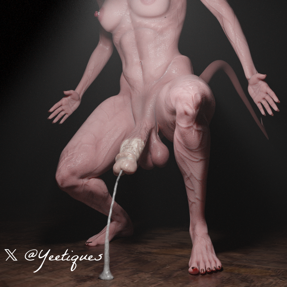 1futa 3d athletic_futanari baldur's_gate_3 chaya cum cum_on_floor cumshot futa_only futanari handsfree_ejaculation nipple_piercing piercings tav_(baldur's_gate) tiefling veins veiny_penis wet yeetiques