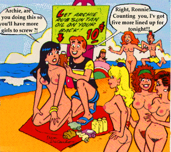 archie_andrews archie_comics betty_and_veronica betty_cooper breasts kentoons pussy veronica_lodge