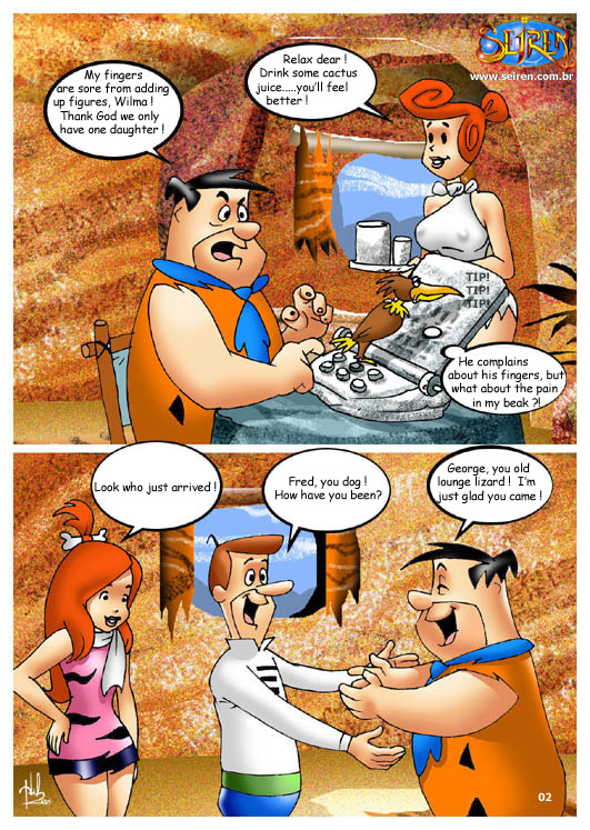 comic female fred_flintstone george_jetson hanna-barbera human male pebbles_flintstone seiren the_flintstones the_jetsons the_pebbles_and_bamm-bamm_show wilma_flintstone