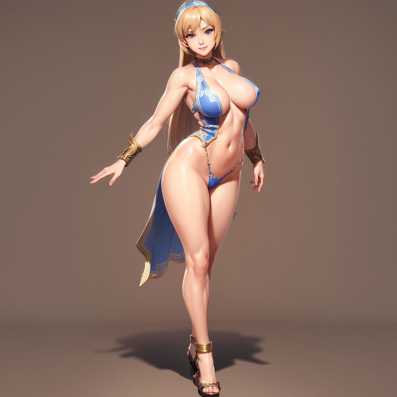 1girls ai_generated alluring alternate_costume big_breasts blonde_hair blue_eyes cleavage high_heels legs milf nightcore_(artist) project_soul silf sophitia_alexandra soul_calibur soul_calibur_ii soul_calibur_iii soul_calibur_vi