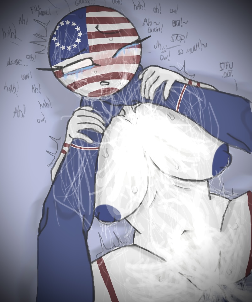 13 colonies, 1boy, 1girls, begging for mercy, big breasts, bigger male, blue nipples, blue penis, blue skin, breasts, completely nude, countryhumans, countryhumans girl, crying with eyes open, cum drip, cum in mouth, cum in pussy, cum on body, cum on breasts, cum on face, deiuocount, father and daughter, female, floor, grabbing another's arm, grabbing neck, imminent rape, incest, incest rape, leaking cum, leaking milk, loud sex, male, milking breasts, moaning in pleasure, no consent, no consent needed, penis, pussy, rape, rape face, raped by father, raped female, splashing cum, steamy breath, struggling, tagme, tattoo, united kingdom (countryhumans), united states of america (countryhumans), wet, white skin
