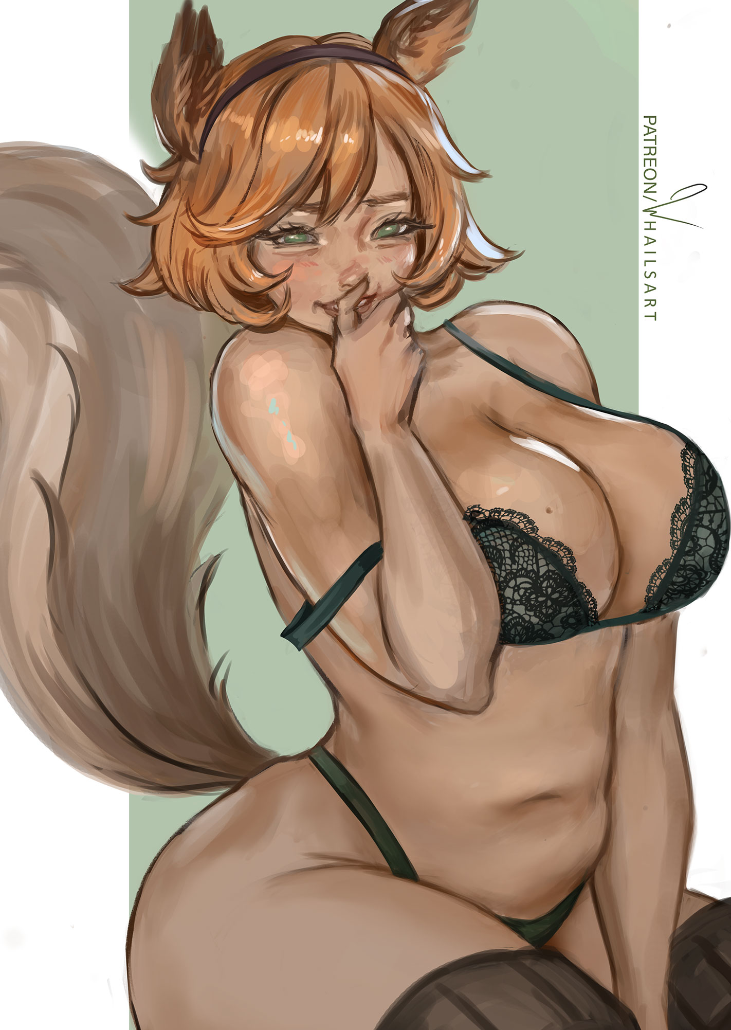 1girls, 2d, ass, big breasts, breasts, curvaceous, curvy, curvy figure, doreen green, female, female focus, female only, large breasts, marvel, marvel comics, marvel rivals, solo, squirrel girl (marvel rivals), squirrel girl (marvel), thick thighs, thighs, whailsart, wide hips