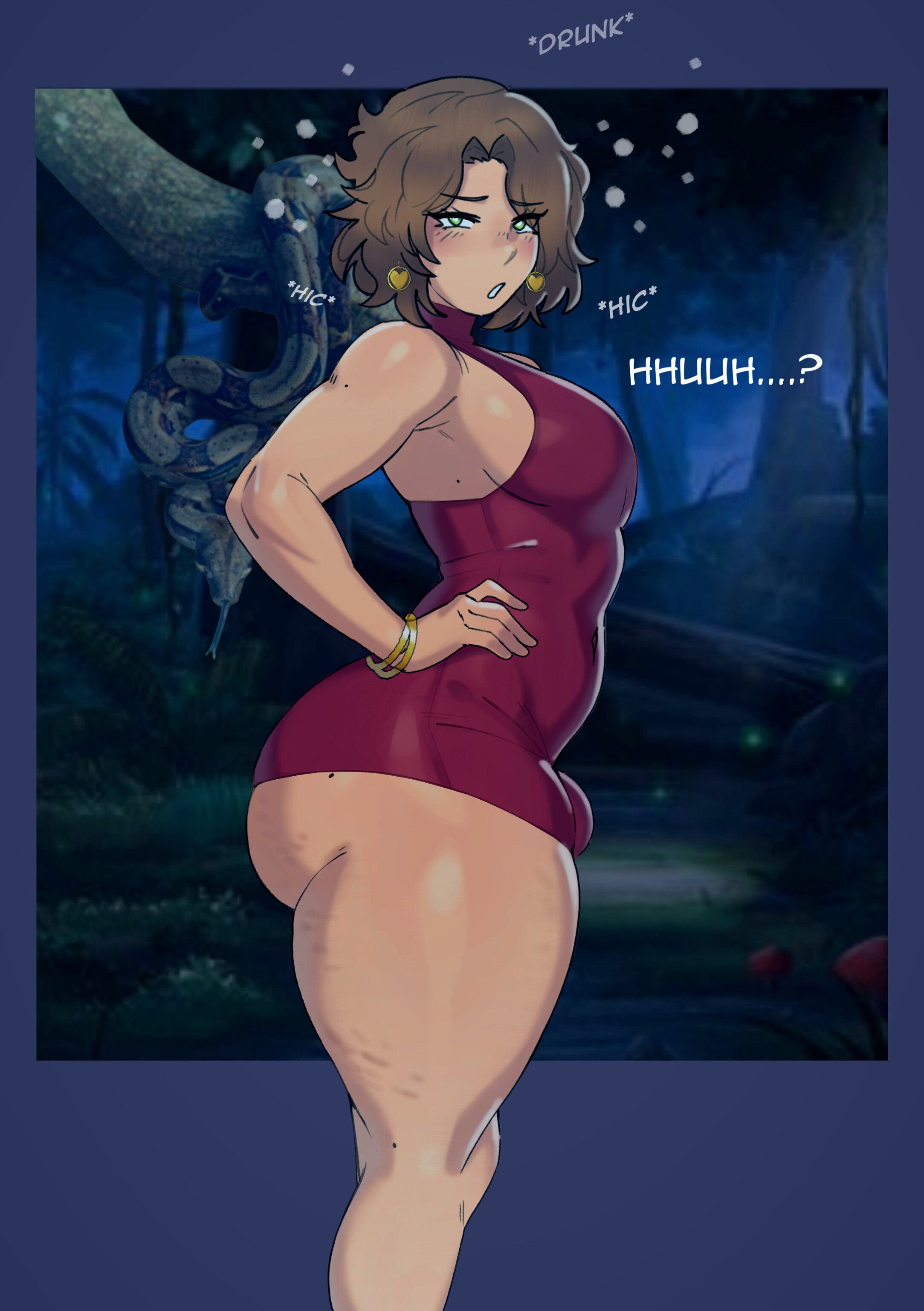 ass, ass bigger than head, ass focus, bare arms, bare ass, bare legs, bare thighs, barely clothed, big chest, bulge, bulge under clothes, cellulite, chubby, dark, dress, dress lift, evil container, femboy, femboy focus, game over, huge ass, imminent vore, johnv, johnvkun, male, male only, meme, milf, mole, muscular femboy, night, night sky, original character, original characters, otoko no ko, otokonoko, pov, public, public exposure, self insert, self upload, sissy, snake, snake vore, solo, teenager, thick, thick ass, thick legs, thick thighs, trap, trend, younger male