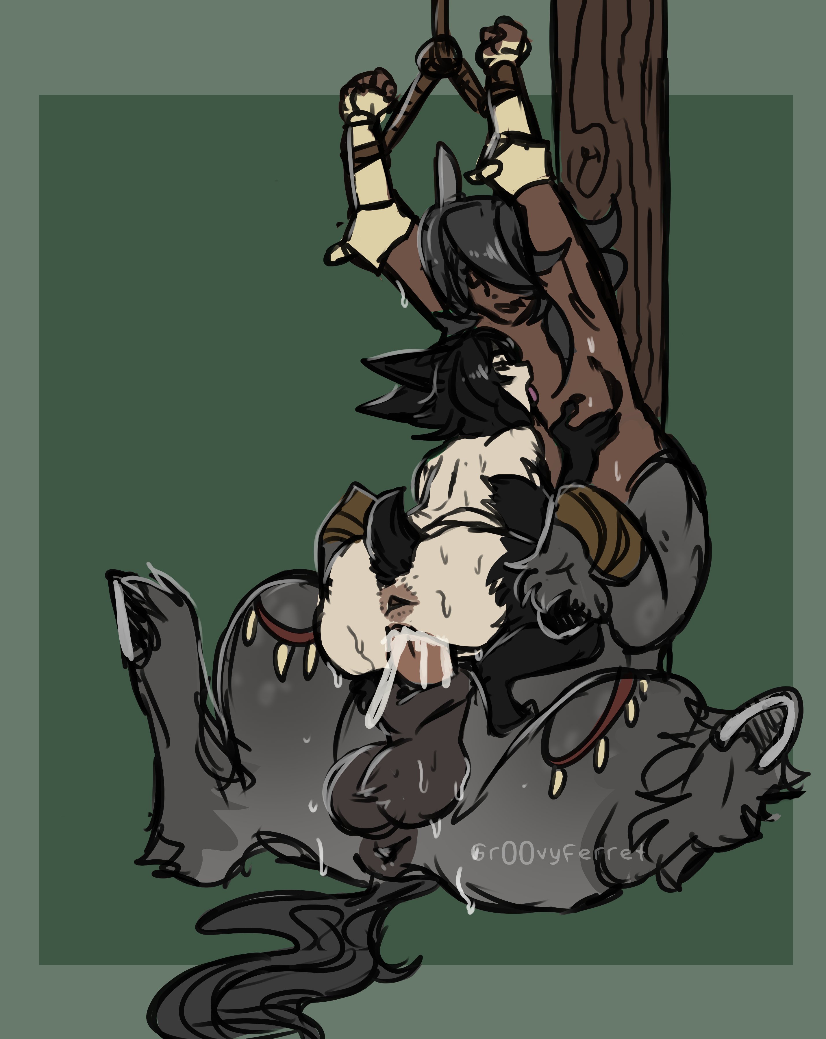 animal genitalia on humanoid, anus, centaur, cum, cum in pussy, equine, female, futa on female, futanari, gr00vyferret, horsecock, horsecock futa, horsecock on humanoid, intersex, monster girl, penis, pussy, taur, vaginal penetration