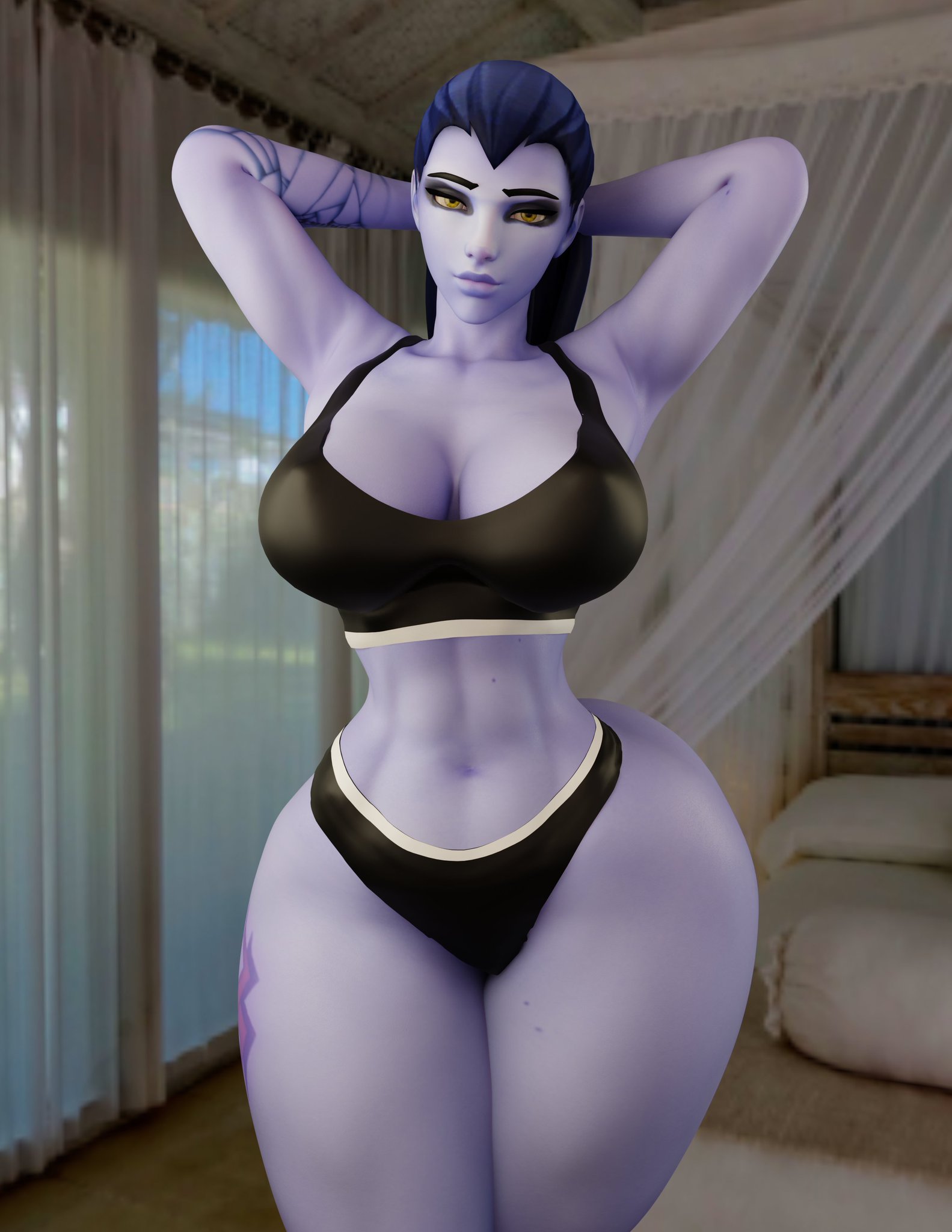 1girls, 3d, activision, amelie lacroix, ass, ass bigger than head, big ass, big breasts, big thighs, blizzard entertainment, blue body, blue skin, blue-skinned female, breasts, breasts bigger than head, bubble ass, bubble butt, bust, busty, chest, cpt-flapjack, curvaceous, curves, curvy, curvy figure, female, hips, hourglass figure, huge ass, huge breasts, large ass, legs, ltflapjack, mature, mature female, overwatch, overwatch 2, slim waist, thick, thick ass, thick hips, thick legs, thick thighs, thighs, thighs bigger than head, voluptuous, voluptuous female, waist, wide hips, wide thighs, widowmaker