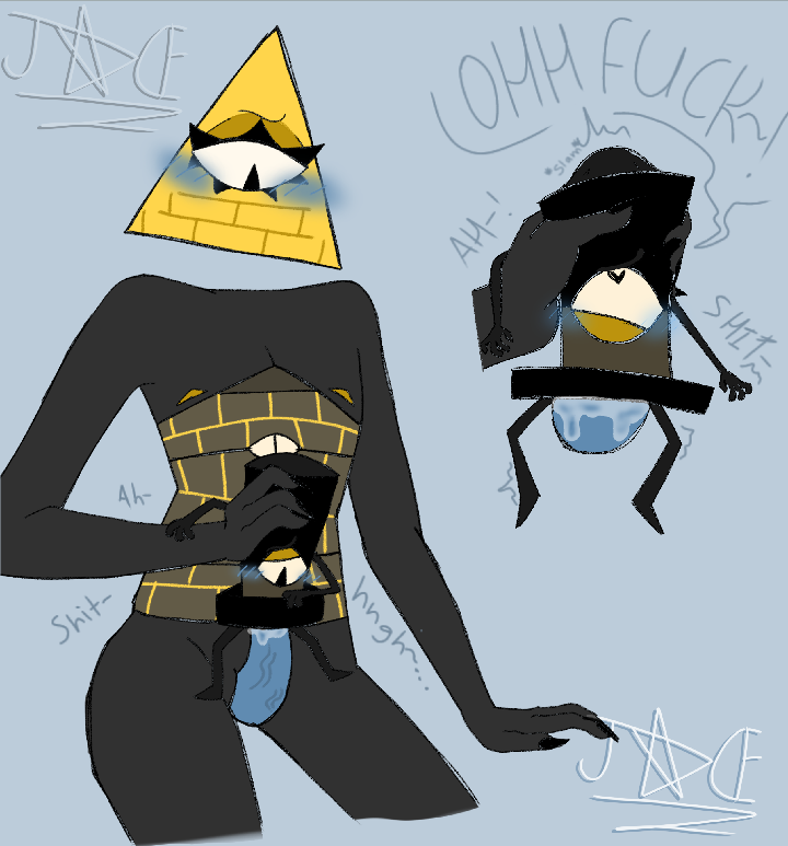 bill_cipher bulging cum cum_inside demon fleshlight gravity_falls humanoid non-human overstimulation size_difference