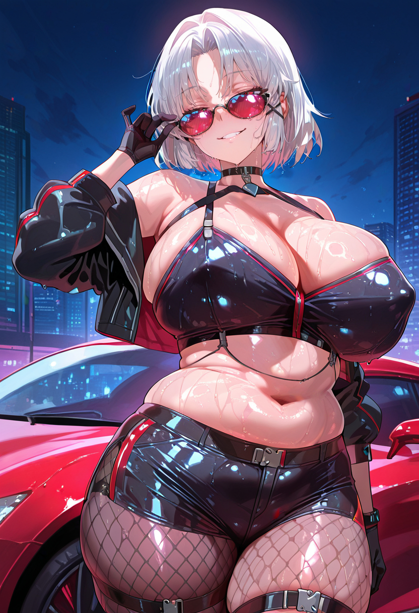 ai_generated car drake_(nikke) goddess_of_victory:_nikke imminent_sex sweating