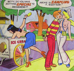 archie_andrews archie_comics betty_and_veronica betty_cooper breasts kentoons veronica_lodge