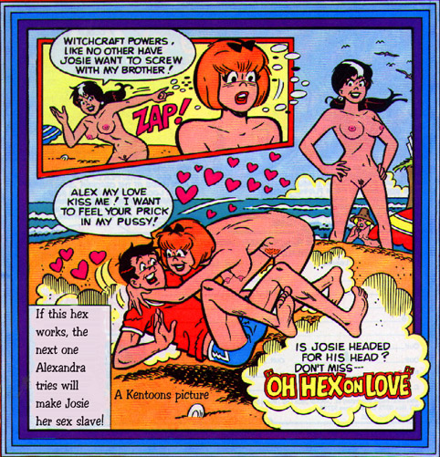 <3 alexander_cabot_iii alexandra_cabot archie_comics beach breasts hanna-barbera josie_and_the_pussycats josie_mcoy kentoons nipples pussy