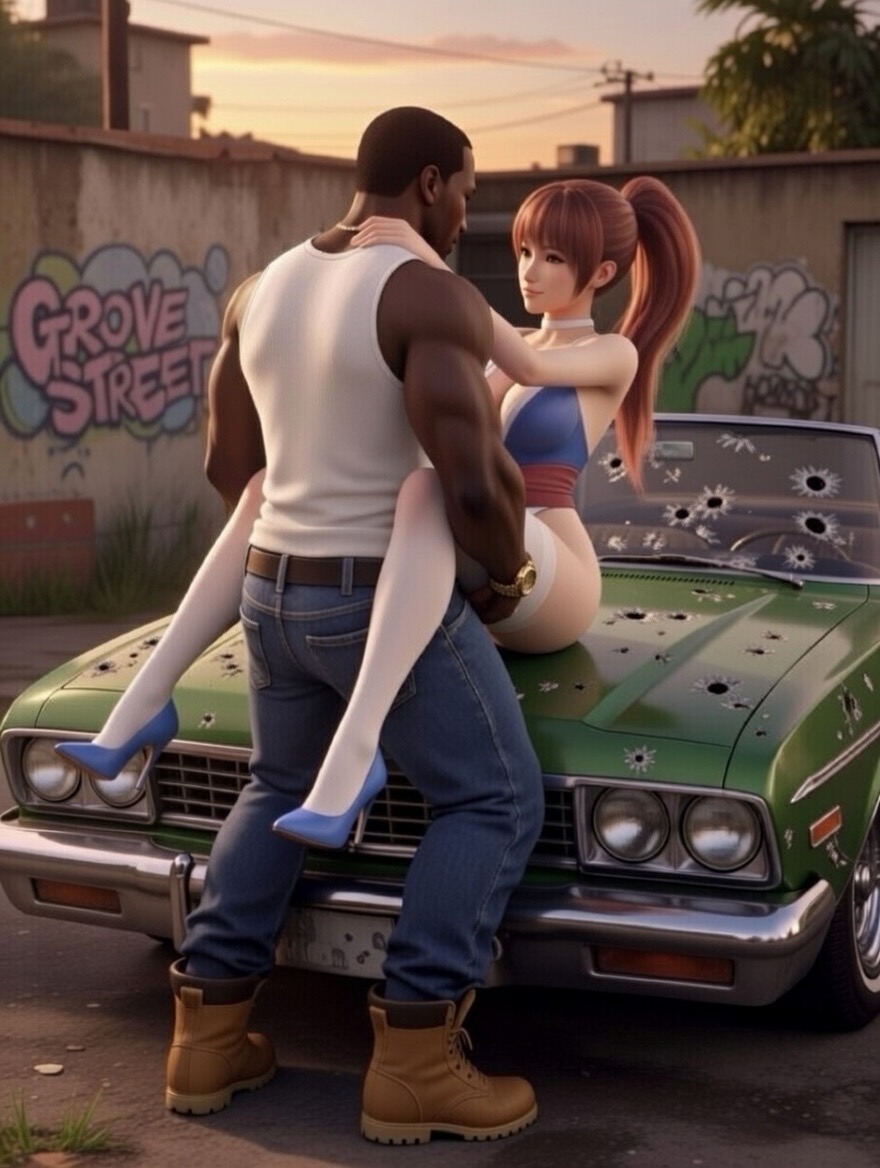 Carl Johnson (Dead Or Alive) Rule 34 Image