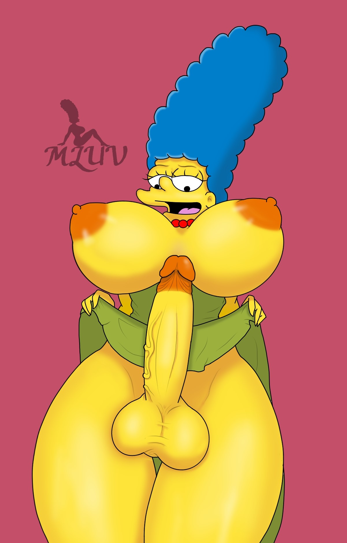 areolae, balls, big areola, big balls, big breasts, big cock, big nipples, big penis, big testicles, blue hair, breasts, cock, cum, cumshot, dickgirl, ejaculating cum, ejaculation, erect nipple, erect nipples, erect penis, erection, futanari, huge balls, huge breasts, huge cock, huge nipples, huge testicles, intersex, large areolae, large balls, large breasts, large cock, large penis, large testicles, long hair, long penis, marge simpson, mluv, nipples, nude, nude futa, penis, precum, precum drip, scrotum, testicles, the simpsons, uncensored, veiny penis, yellow body, yellow skin
