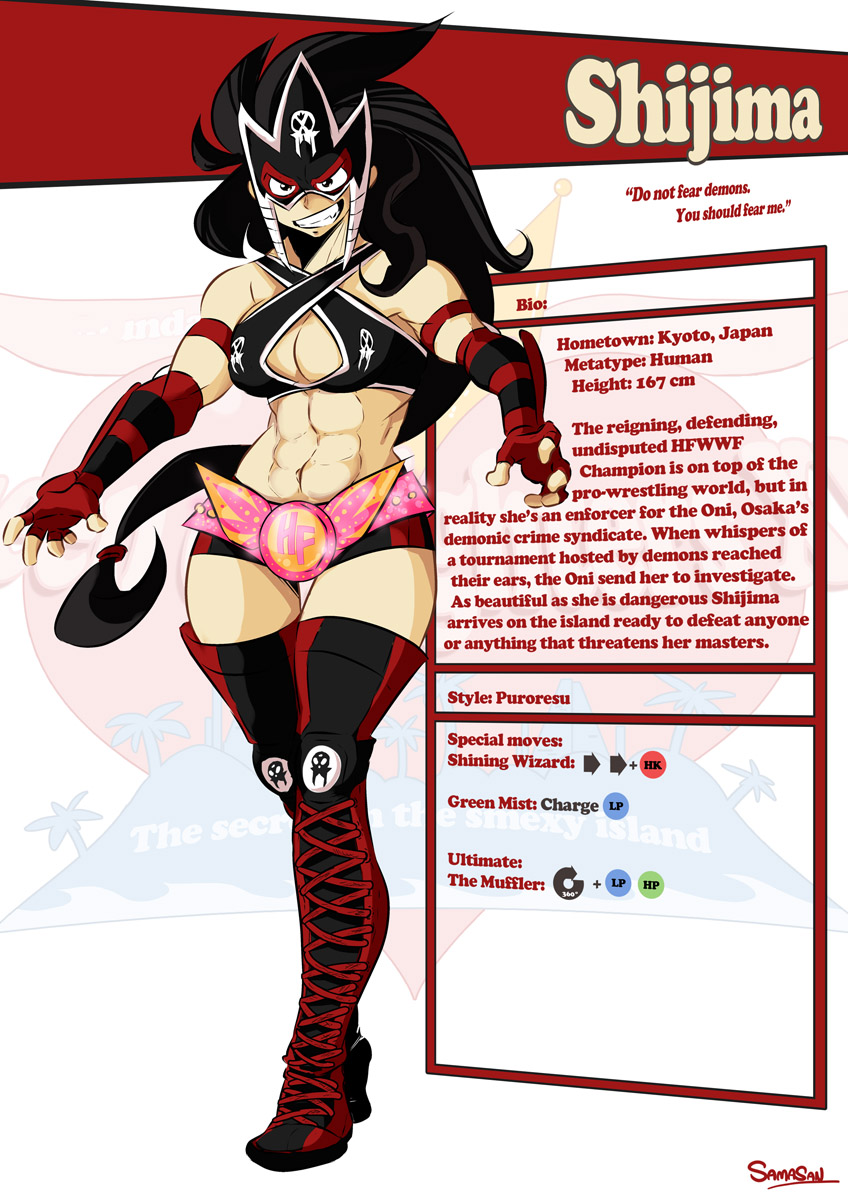>:d 1female 1girls 2018 abs bennyking black_hair black_hair_female championship_belt character_name clothed clothed_female clothes commission commission_art digital_art digital_drawing digital_drawing_(artwork) digital_media digital_media_(artwork) digital_painting_(artwork) female female_abs female_focus female_human female_only female_solo fighter fingerless_gloves grin grinning information information_sheet introduction long_black_hair looking_aside looking_pleasured luchador luchador_mask luchadora muscle_girl muscle_tone muscles muscular muscular_arms muscular_female muscular_legs muscular_thighs open_window original original_character pin_up pinup preparation preparing red_fingerless_gloves red_gloves samasan skull solo solo_female solo_focus thick thick_abs thick_hips thick_legs thick_thighs thigh_gap thigh_highs thighhighs thighs thighs_bigger_than_head title_belt voluptuous voluptuous_female wrestler wrestling wrestling_belt wrestling_boots wrestling_mask wrestling_outfit wrestlingryona