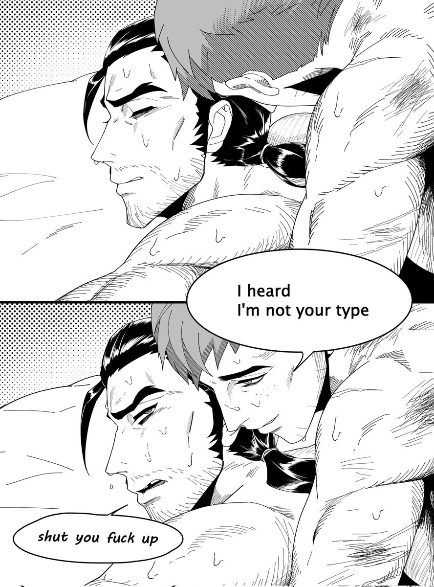anal, anal sex, dispatch (game), flambae, gay, implied anal, implied penetration, implied sex, muscular, muscular male, no visible genitalia, not even game, robert robertson, yaoi