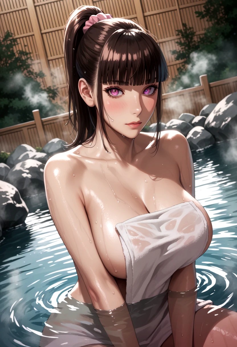 1girls ai_generated black_hair female long_hair nude satsuki_kuroda tilcox33