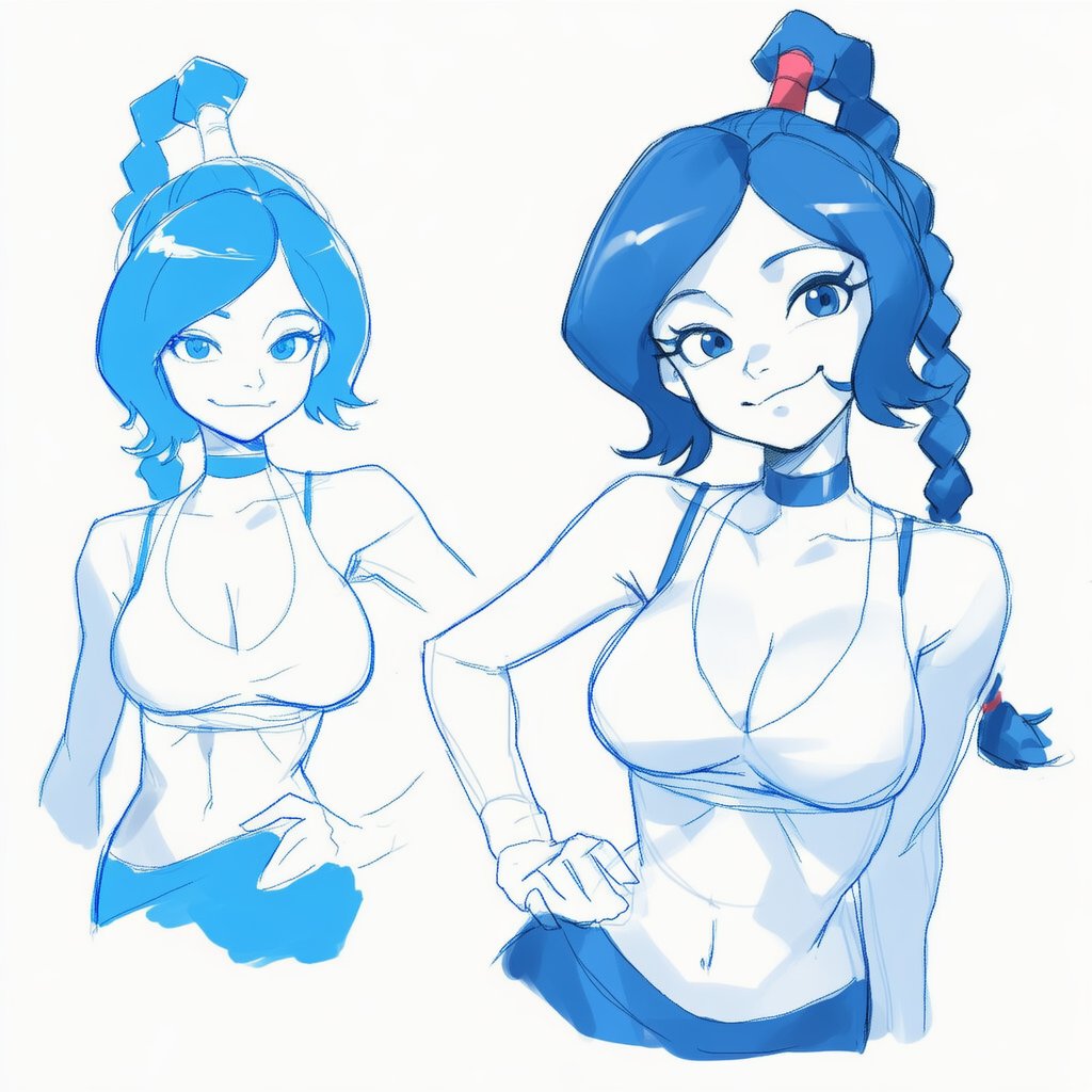 1girls, ai generated, avatar the last airbender, beach, big breasts, breasts, collar, female, female focus, female only, lapis slopzuli, large boobs, large breasts, light skin, light-skinned female, looking at viewer, neckwear, nickelodeon, nicktoons, solo, solo female, solo focus, ty lee, uravity98114