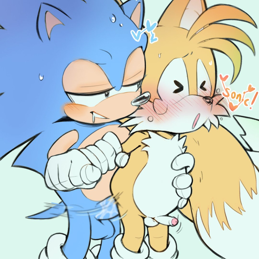 age_difference anthro anthro_on_anthro anthro_penetrated anthro_penetrating anthro_penetrating_anthro cub funkiepoop male_cub male_only miles_prower sega small_penis sonic_(series) sonic_the_hedgehog sonic_the_hedgehog_(series) tagme tails tails_the_fox young
