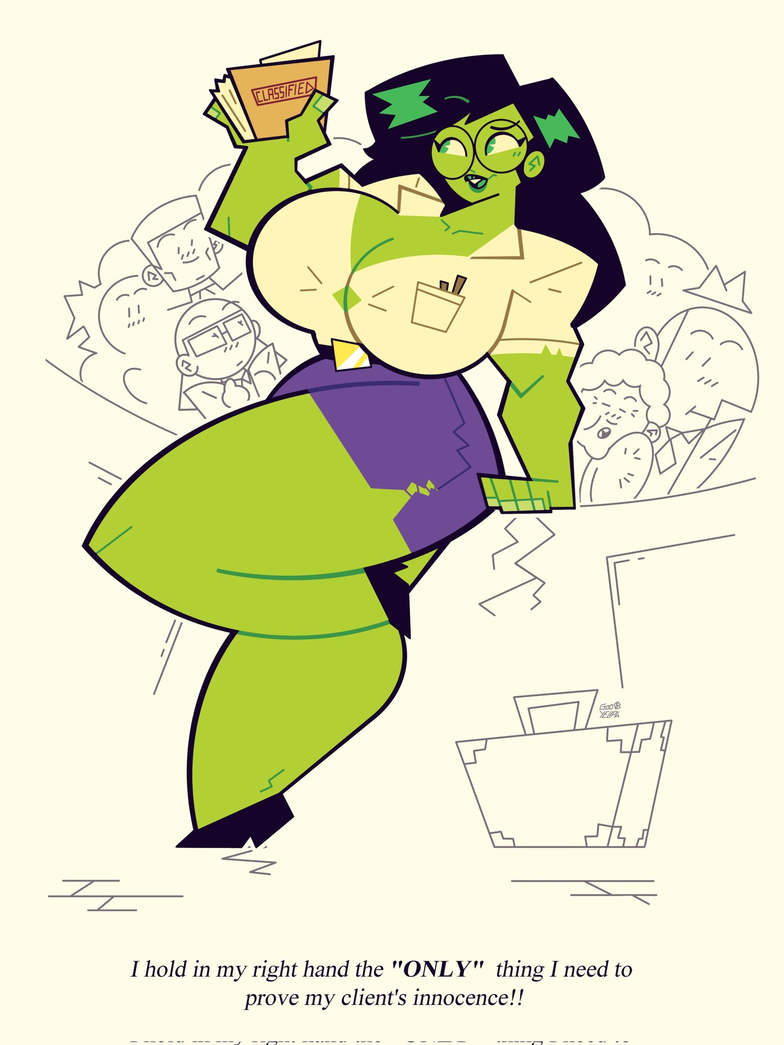 goodbyellow, marvel, marvel comics, she-hulk, tagme
