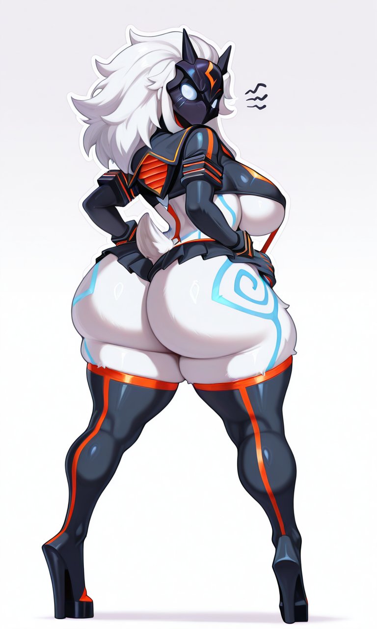 1girls, ai generated, ass, big ass, big breasts, big thighs, breasts, bust, busty, chest, cosplay, crossover, curvaceous, curvy, curvy figure, daidouji (artist), daidoujipv, digital media (artwork), fat ass, female, hips, hourglass figure, huge ass, huge breasts, huge thighs, kill la kill, kindred, large ass, large breasts, large thighs, league of legends, legs, matoi ryuuko (cosplay), mature, mature female, riot games, round ass, slim waist, thick, thick ass, thick hips, thick legs, thick thighs, thighs, voluptuous, waist, white body, white skin, white-skinned female, wide ass, wide hips, wide thighs