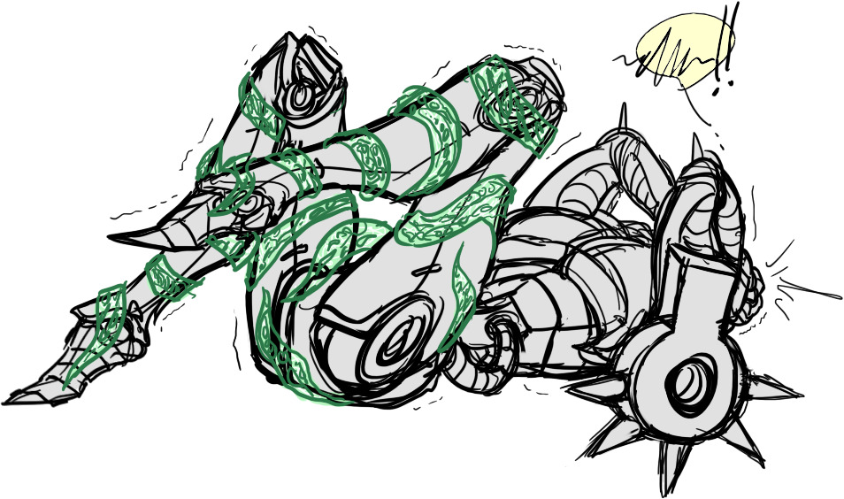 armor dialogue_bubble faceless faceless_character green_tentacles hand_on_head hierophant_green jojo's_bizarre_adventure knight legs lying lying_on_back male_focus male_only no_genitals shaking shaking_lines silver_chariot simple_background sketch solo_male stand_(jjba) stardust_crusaders tentacle tentacle_between_legs tentacle_on_leg trembling trembling_for_pleasure trembling_lines white_background x-wir3d-fr33k